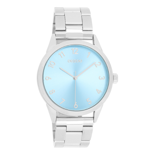 C11423 / 40mm / Silver / Light Blue