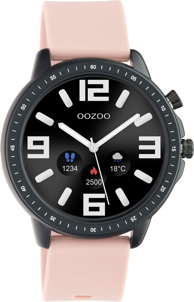 Q329 / 45mm / Pink Grey / Black – OOZOO TIMEPIECES AUS/NZ