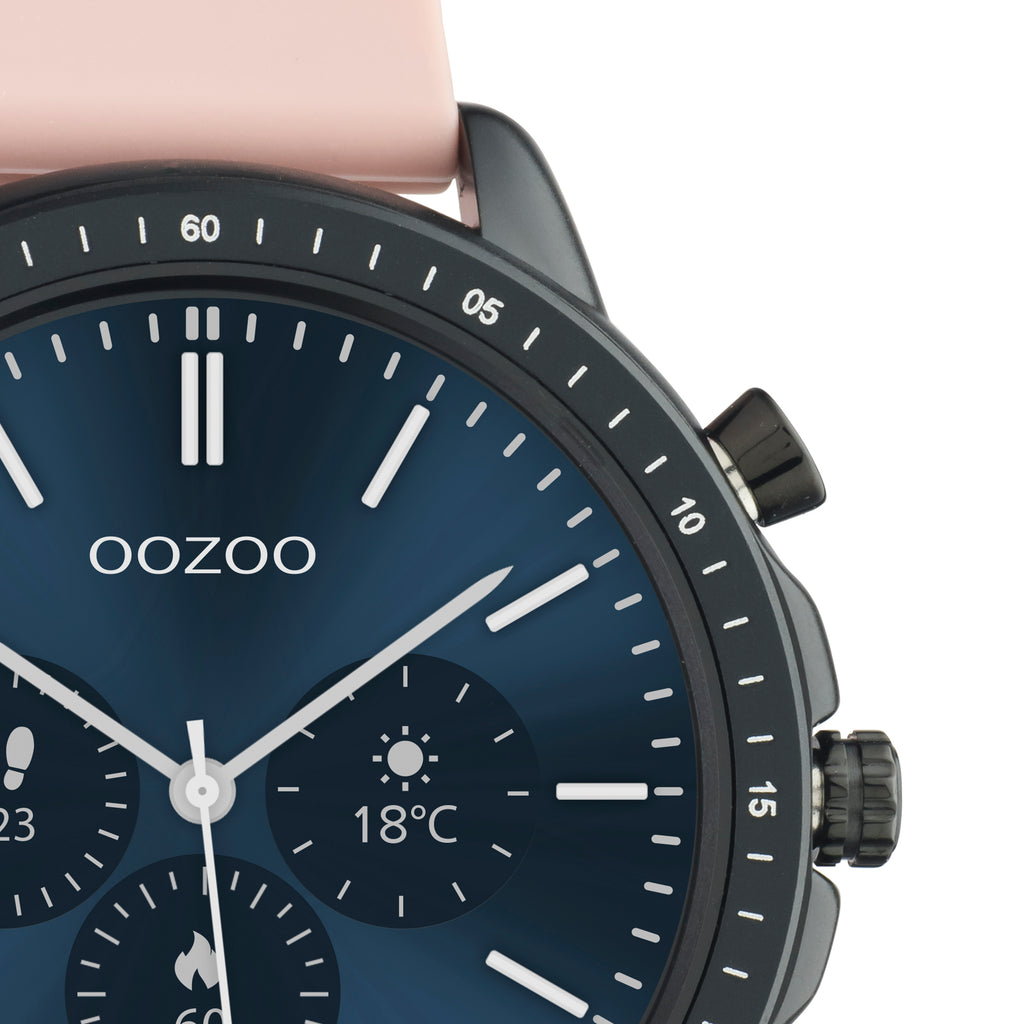 Q329 / 45mm / Pink Grey / Black – OOZOO TIMEPIECES AUS/NZ